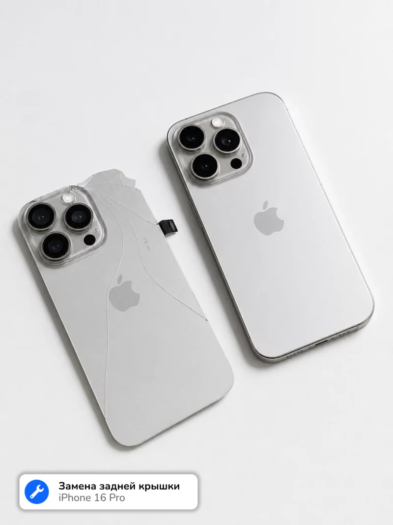 iPhone 16 Pro Замена задней крышки
