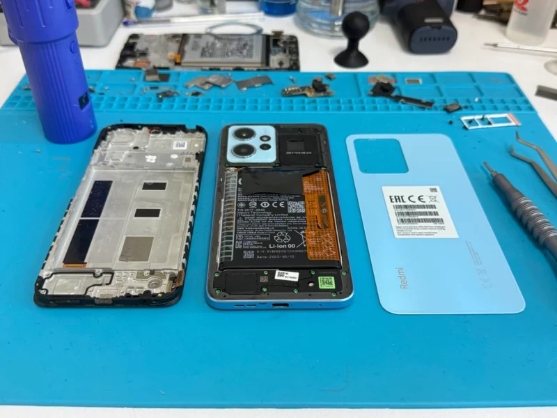 Redmi Note 13 Замена экрана + замена задней крышки
